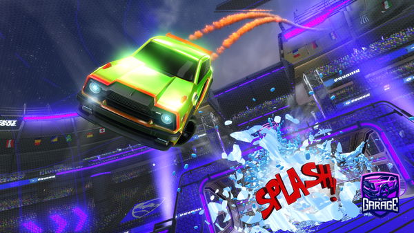 A Rocket League car design from TheOsoGG