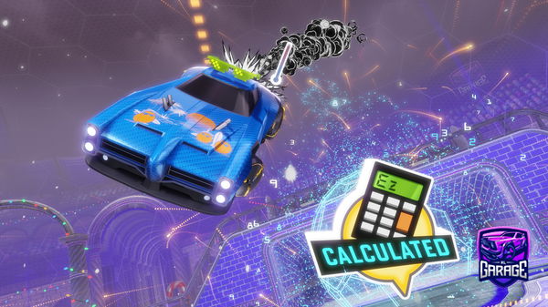 A Rocket League car design from kea_2244