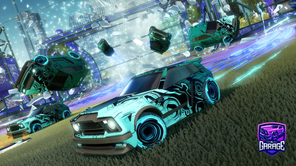 A Rocket League car design from teddy2552