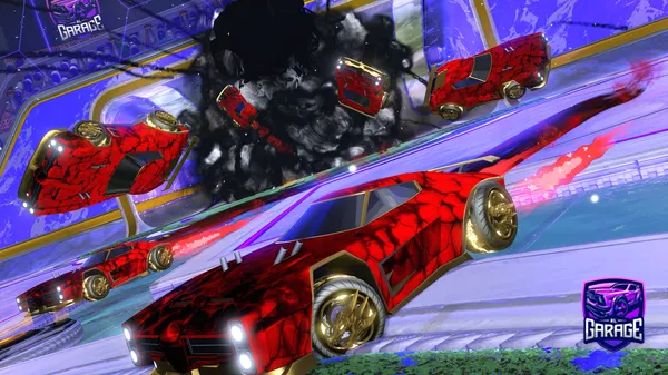 A Rocket League car design from pacman900000