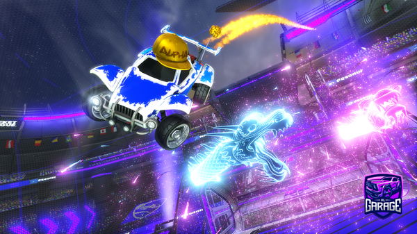 A Rocket League car design from roblus