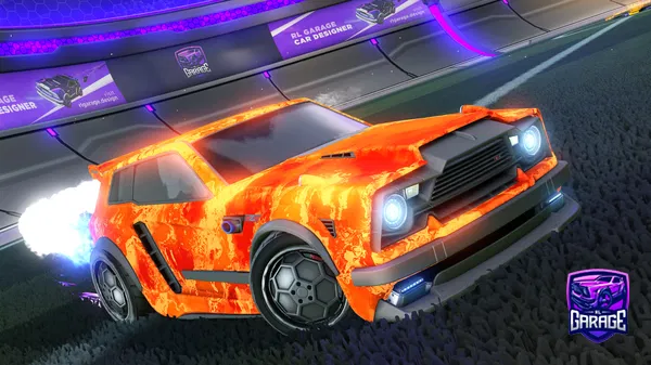 A Rocket League car design from husam447