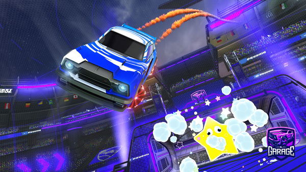 A Rocket League car design from Kuba3105