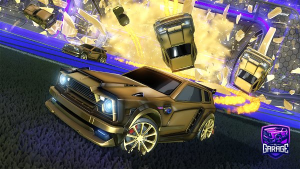 A Rocket League car design from Yoboycookie8763