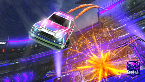 A Rocket League car design from neohod76