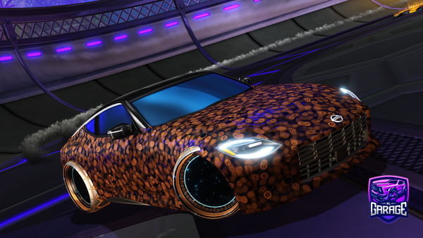 A Rocket League car design from BonesBrandon