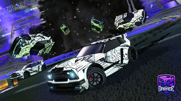 A Rocket League car design from The_Snacklord