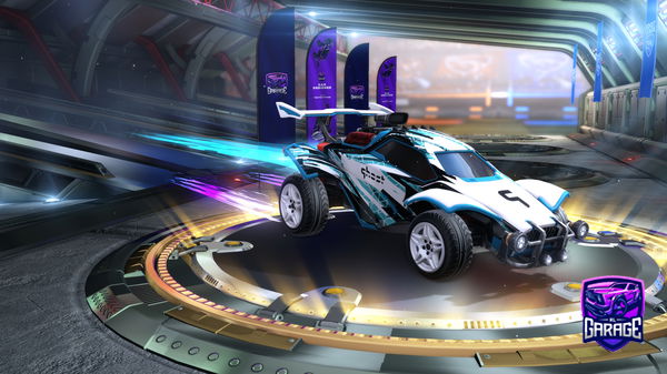 A Rocket League car design from Kujotaro