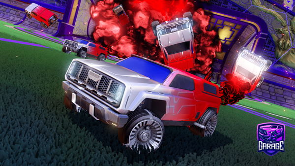 A Rocket League car design from TekadaShingen