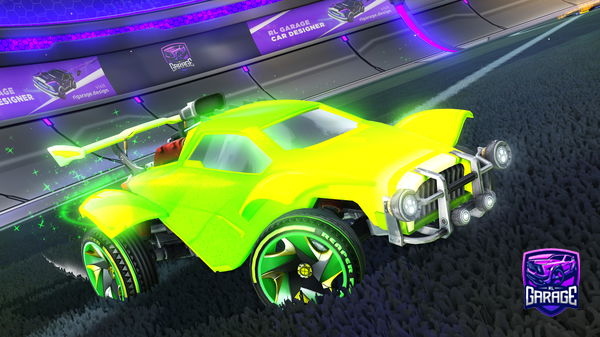 A Rocket League car design from LouinaldoCR7