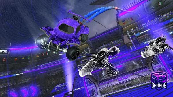 A Rocket League car design from Hdjejsjcjsj