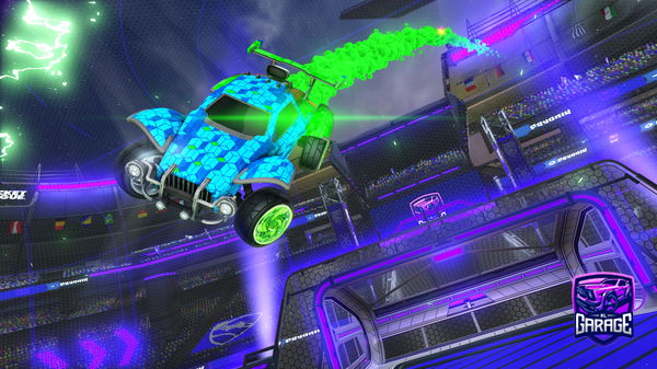 A Rocket League car design from Blake123144