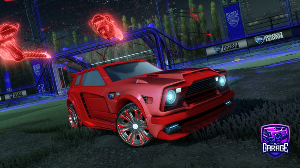 A Rocket League car design from T-Crafter