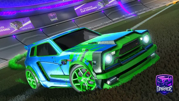 A Rocket League car design from JynxSA