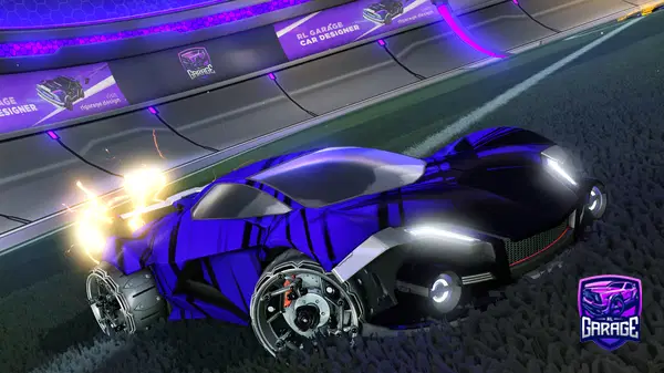 A Rocket League car design from M1R4GE