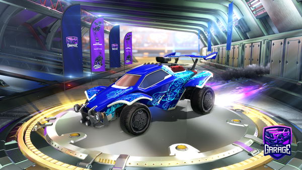 A Rocket League car design from Whitesniper7136