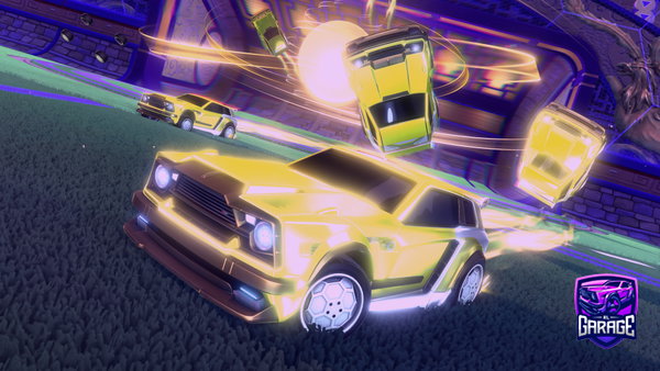 A Rocket League car design from Alpatron