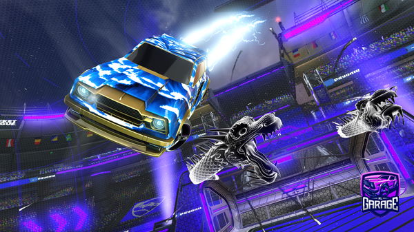 A Rocket League car design from stux_tls