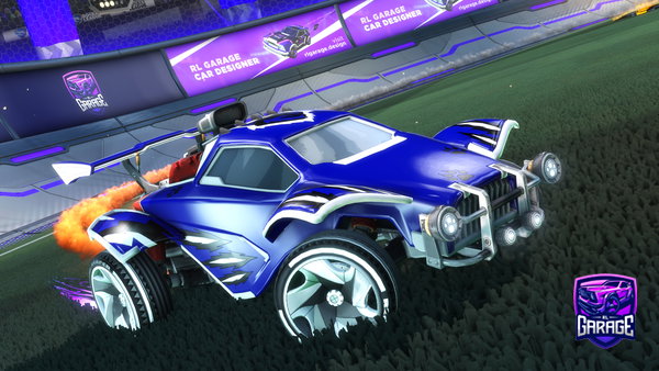 A Rocket League car design from VelaNovas