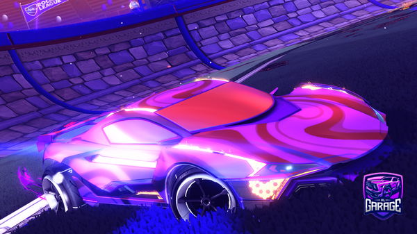 A Rocket League car design from FrostKorii