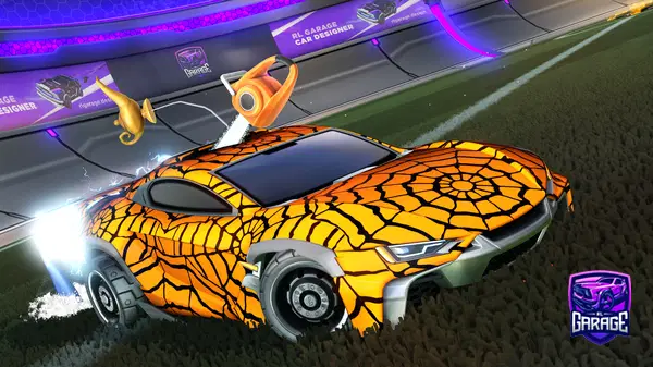 A Rocket League car design from lexus0509