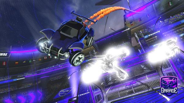 A Rocket League car design from player9