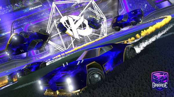 A Rocket League car design from Trex2586