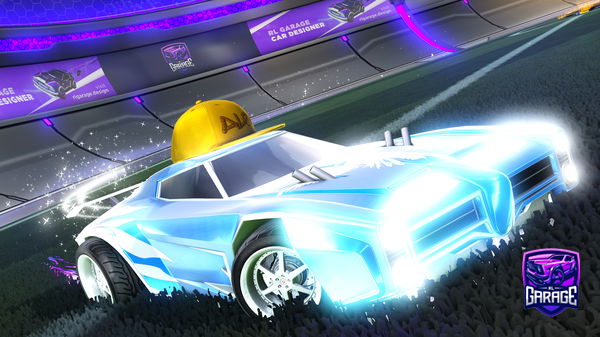 A Rocket League car design from LucasPut