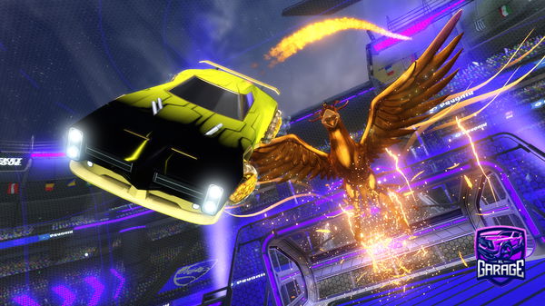 A Rocket League car design from TBGamer101