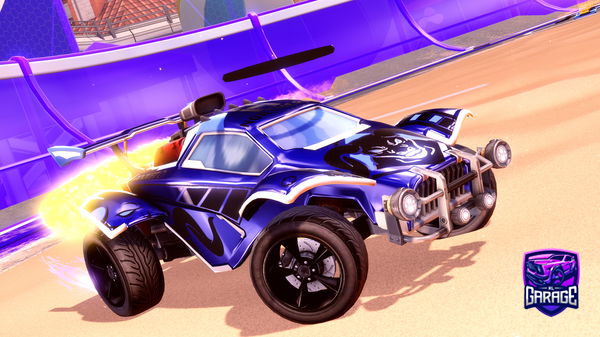 A Rocket League car design from JKRL