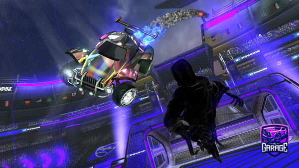 A Rocket League car design from Way22985