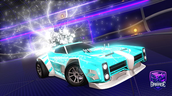 A Rocket League car design from barra_kar