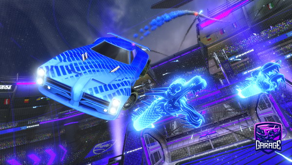 A Rocket League car design from UnfusedRL