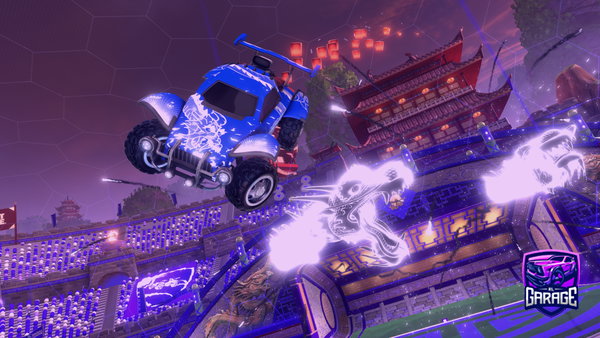 A Rocket League car design from MaxRFA