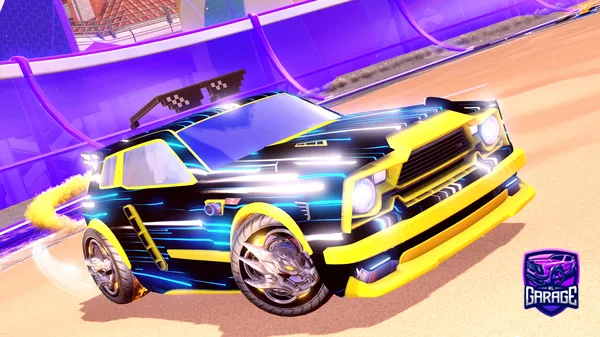 A Rocket League car design from abdelsalam