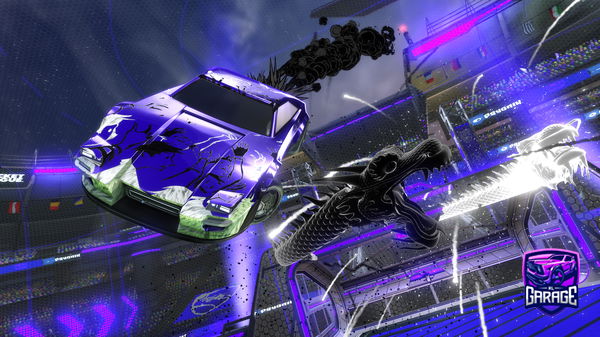 A Rocket League car design from Rogo195