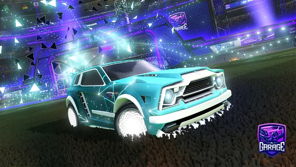 A Rocket League car design from Vision_Green