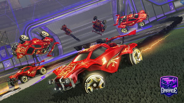 A Rocket League car design from AsianVik