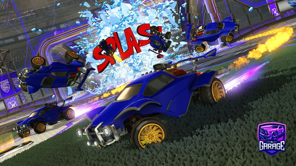 A Rocket League car design from dgysudte