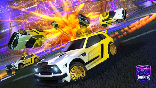 A Rocket League car design from Maniadev