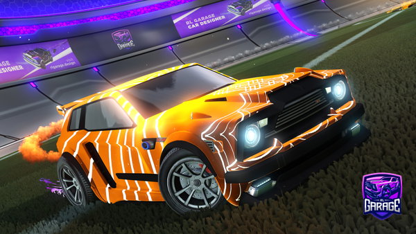 A Rocket League car design from SuperTorstein13