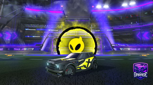 A Rocket League car design from exorcist9276