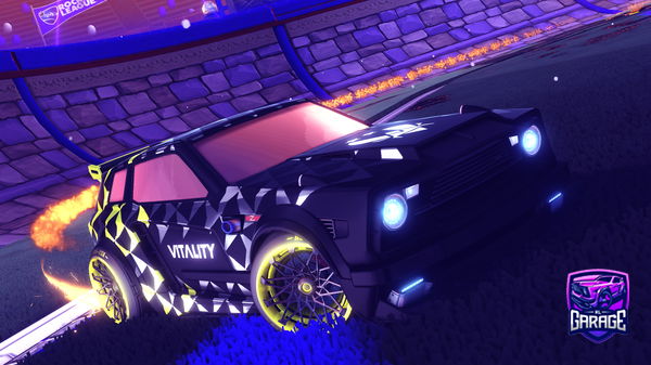 A Rocket League car design from TWOLights