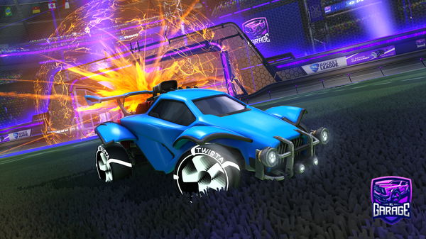 A Rocket League car design from JSLAK