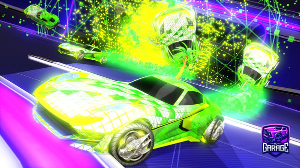 A Rocket League car design from mytheye