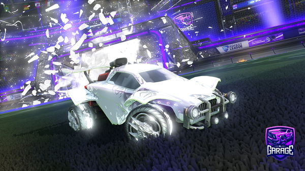 A Rocket League car design from Flamingfow33