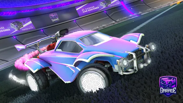 A Rocket League car design from M3TT3RS