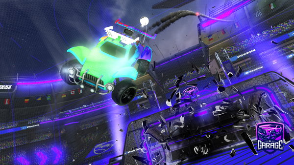 A Rocket League car design from Pooponthefloor69