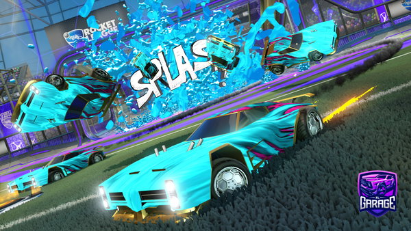 A Rocket League car design from PandaGamer5396