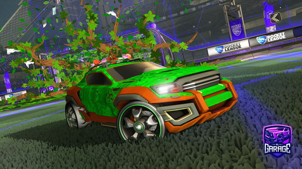 A Rocket League car design from JandertekLord